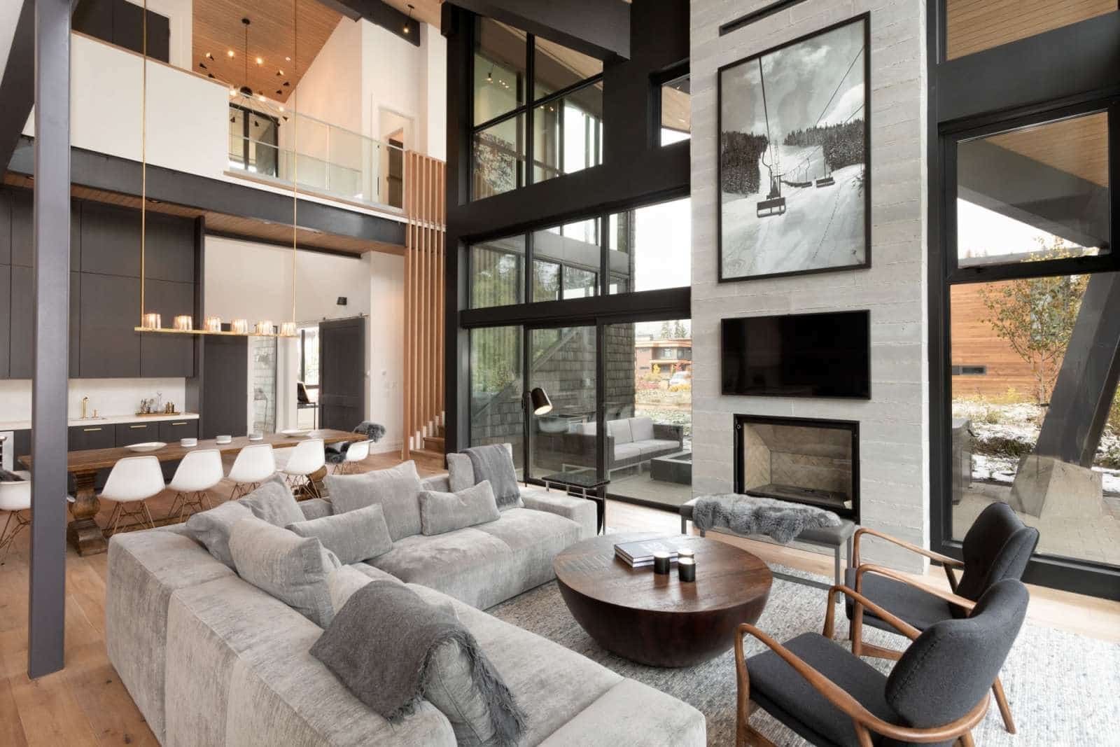 Whistler Living Room Interior Photo